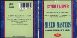 CYNDI LAUPER – She Bop / Girls Just Want... (Mixed Masters) - 3" CD Single 1989 - Picture 1 of 3