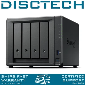 Synology 4TB DS423+ 4-Bay NAS 4x1TB SATA SSDs 6GB RAM 1TB NVMe SSD Cache - Picture 1 of 1