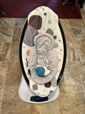 4moms mamaRoo Baby Swing + Infant Insert Multi Motion/Sounds Bluetooth NO MOBILE - Image 1 of 4