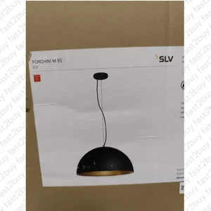 SLV 155930 FORCHINI M Pendelleuchte PD-1 50cm rund schwarz - Bild 1 von 7