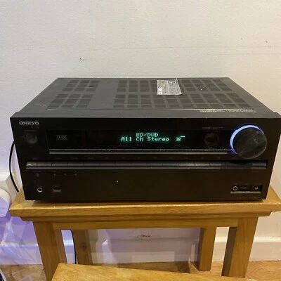 ONKYO TX-NR609 7.2 Channel 160 Watt Receiver - Black - HDMI *PARTS* - Image 1 of 4