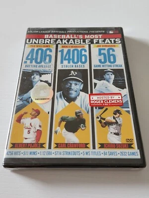 MLB: Baseballs Most Unbreakable Feats (DVD, 2007) Foto 1 de 2