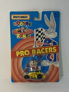 Matchbox Looney Tunes Bugs Bunny Pro Racers 1993 New Car #1 Mattel Sealed Box - Picture 1 of 5
