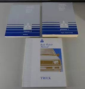 Taller Manual/Manual de Servicio Mitsubishi Camión L200 2WD & 4WD From 1990 - Imagen 1 de 9