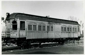 OCC043 RP 1952 PHILADELPHIA & WESTERN RAILWAY WORK CAR #446 STAIN GLASS WINDOWS - Picture 1 of 1