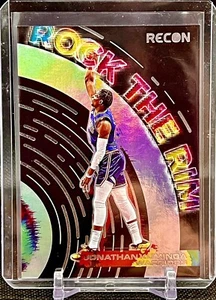 2021-22 Panini Recon Jonathan Kuminga Rock the Rim RC Holo #9 Warriors Rookie - Picture 1 of 2