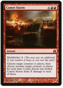 Magic the Gathering card 2011 Comet Storm Commander NON FOIL - Picture 1 of 1