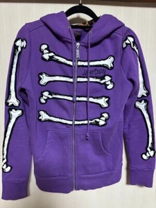 AVRIL LAVIGNE Abbey DAWN Hoodie Medium Size Bone Purple Japan Free Shipping - Picture 1 of 5