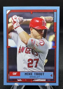 Mike Trout Topps Exclusive 2022 Throwback Thursday 1991 Terminator 2 - MINT - Picture 1 of 4