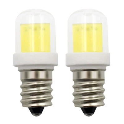 E12 Candelabra C7 LED Light 4W Bulb Lamp COB 1511 Ceramics Glass Light 110V/220V - Image 1 of 4