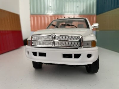 3D Printed Front Sport Bumper for 1/18 Anson Dodge Ram 3500 Dually 1995 JRL - Image 1 of 3