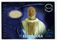 Charmed Conversations Pieceworks Costume Card PWCC6 James Avery as Elder Zola