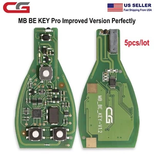 5x CGDI MB Be Key For All Mercedes Benz Till FBS3 315/433MHZ Get 1 Free Token - Picture 1 of 5