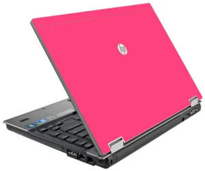 HOT PINK Vinyl Lid Skin Cover Decal fits HP Elitebook 8540W 8540P Laptop - Picture 1 of 1