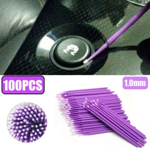 100 Stck. 1,0 mm Micro kleine Spitze Karosserie Lack Pinsel Ausbesserungswerkzeug Kits Zubehör - Bild 1 von 15