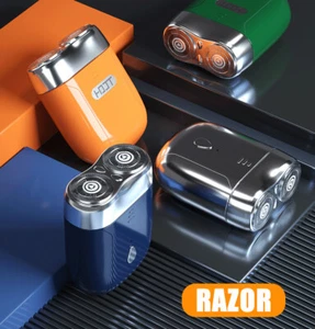 Wet & Dry Electric Shaver Beard Trimmer Razor Portable Shaver Hair Clipper USB - Picture 1 of 16