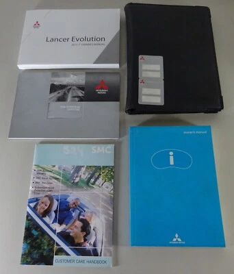 Wallet + Proprietario´S Manuale/Handbook Mitsubishi Lancer Evolution From 2015 - Immagine 1 di 4