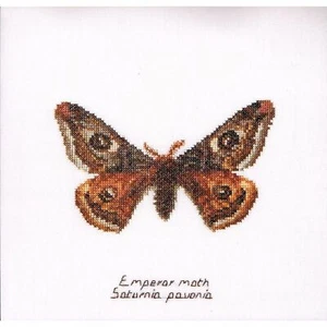 Kreuzstich Packung Schmetterling Von Mitternacht- Des 562 thea gouverneur Leinen - Picture 1 of 6