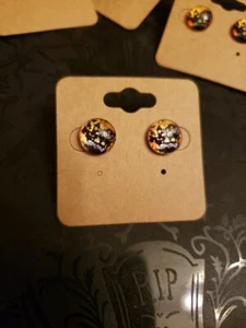 Halloween Stud Earrings 12mm - Picture 1 of 2