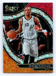 DeMAR DeROZAN 2020-21 PANINI SELECT - Red White Orange PRIZM - COURTSIDE - Bild 1 von 2