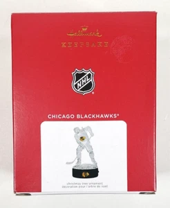 Hallmark Keepsake NHL Chicago Blackhawks Christmas Ornament Magic Light Neu - Bild 1 von 9