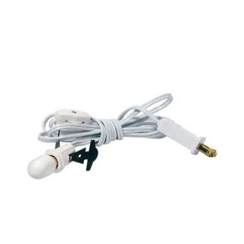 Department 56 Single Cord Set With 120v Light Bulb for Village Buildings