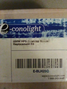 BRAND NEW E-CONOLIGHT 250W HPS QUAD-TAP BALLAST REPLACEMENT KIT E-BLH25Q - Picture 1 of 2