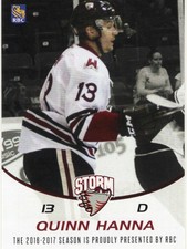 2016/17 Guelph Storm - QUINN HANNA