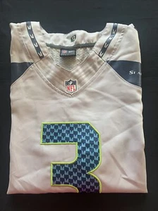 NFL SEAHAWKS SEATTLE  Maillot Football Américain RUSSEL WILSON Nº3 NIKE - Picture 1 of 12