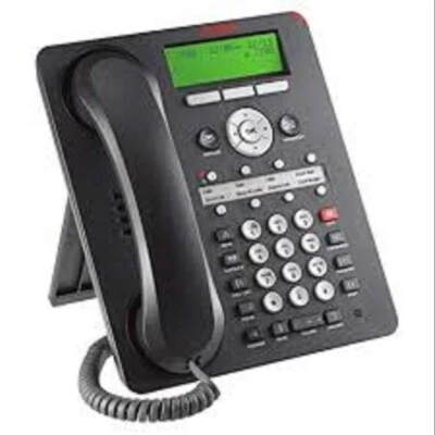 Avaya 1608 IP Phone Telephone - Black - Image 1 of 3