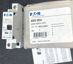Disyuntor Eaton WMZSUVR400 disparo de subtensión, 400 V, monopolo, SP sin usar - Imagen 1 de 7