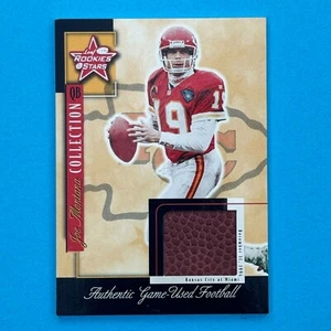 JOE MONTANA 2000 Rookies & Stars Game Used Football #d 64/125 KC Chiefs 49ERS - Picture 1 of 5