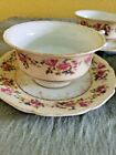 Gold Castle Hostess Vintage China Japan Tea Cup and Saucer