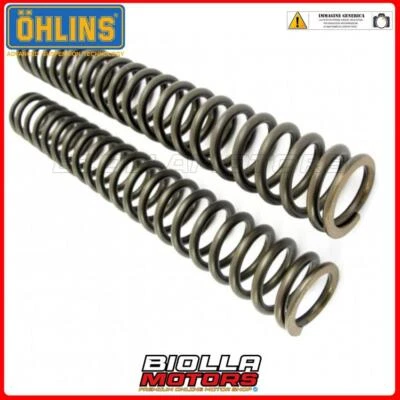 08671-90 JUEGO MUELLES HORQUILLA OHLINS SUZUKI GSX-R 600 2001 - 2003 9,0 N/mm Foto 1 de 4