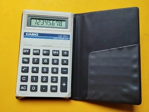 Calculatrice " CASIO LC-311 " Vintage old School 1984 - Photo 1/4