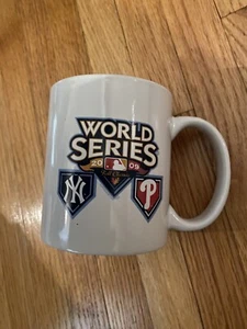 NY Yankees Vs Philadelphia Phillies 2009 World Series Coffee Cup - Picture 1 of 4