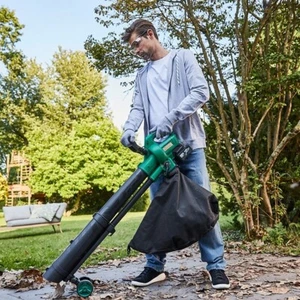 FERREX Akku Laubsauger Laubbläser Häcksler Schredder Fangsack 45 L TOP Zustand❗️ - Bild 1 von 3
