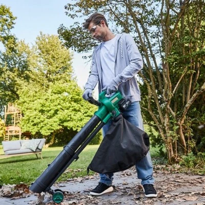 Ferrex Cordless Leaf Vacuum Leaf Blower Chipper Shredder Catch Bag 45L Excellent Condition❗️ - Image 1 of 3