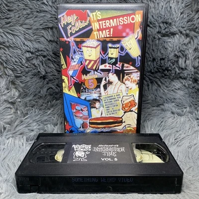 Hey Folks! It’s Intermission Time! Vol. 5 VHS Tape Something Weird Video Movie - Image 1 of 4