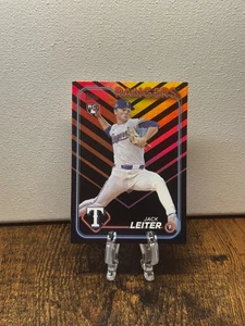 2024 Topps Update Series - #US156 Jack Leiter (RC) - Holiday Parallel - Picture 1 of 1