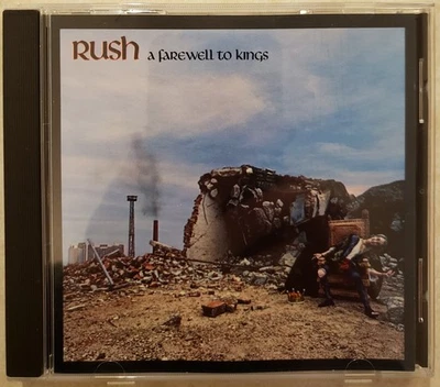 Rush A Farewell To Kings Canada Press Anthem Wank-1010 CD Americ Disc OOP Foto 1 de 3