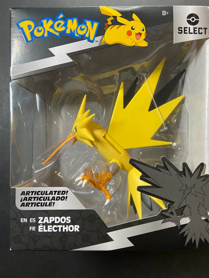 Jazwares Pokémon Articulated Zapdos 6 in Action Figure