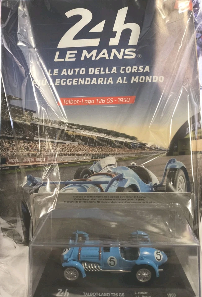 24h Le Mans numero 86 - Talbot-Lago T26 GS - Scala 1:43 - Immagine 1 di 4