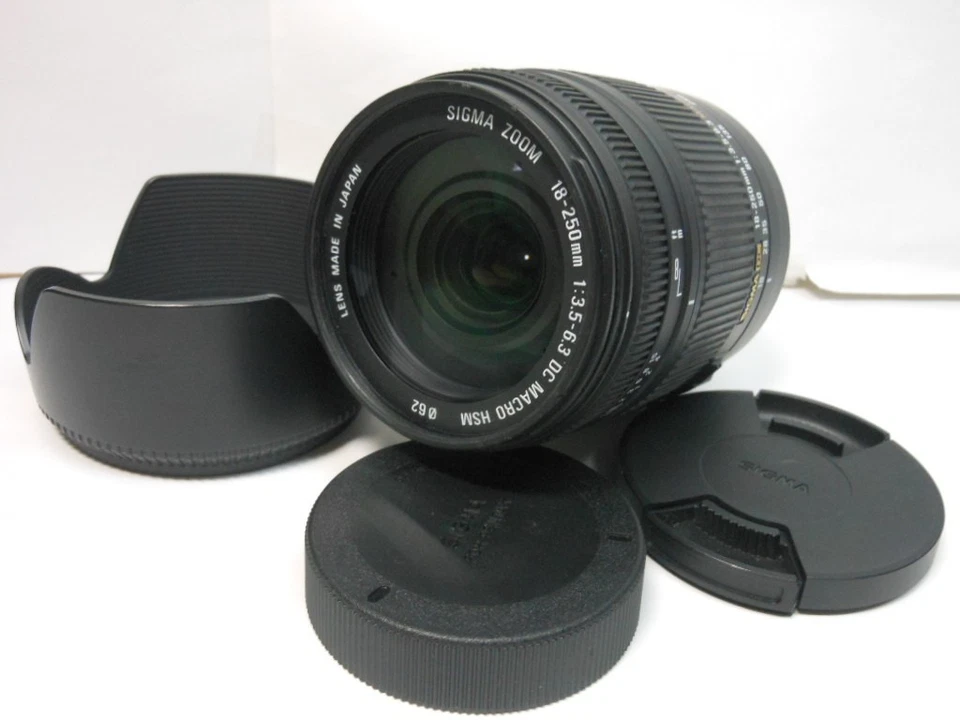 [Top Mint]Sigma 18-250mm F3.5-6.3 DC Macro HSM Lens for Pentax Mount From Japan - Image 1 of 4