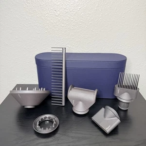 Auténtico y Dyson Supersónico Accesorios para Secador de Pelo Estuche de Transporte de Viaje - 7 Artículos - Imagen 1 de 10