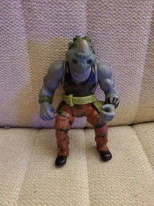 TMNT Ninja Turtle Loose Rocksteady Hard Head 1988 - Picture 1 of 2