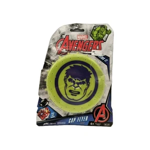 Marvel Avengers Hulk Cap Flyer Water Soaker Toss Disc Toy JA-RU 6814B Sponge - Picture 1 of 3