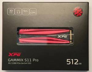 SSD XPG GAMMIX 512 GB S11 Pro 3D NAND PCIe NVMe Gen3x4 M.2 2280 - Imagen 1 de 5