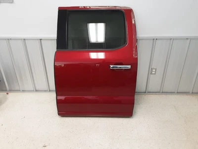 2021-2024 F150 LH REAR BACK DOOR CREWCAB D4 - RAPID RED MET 22 23 24 DRIVER  - Image 1 of 4