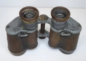 Vintage WW2 CARL ZEISS JENA Dienstglas 6x30 Binoculars, H/6400 - Picture 1 of 10